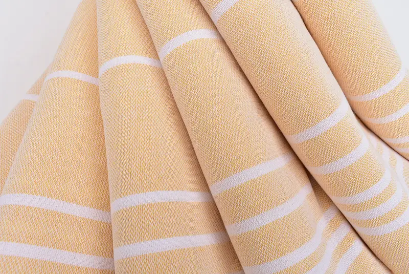38x18 Cotton Striped Towel, Personalized Hand Towel, Monogram Kitchen Towel, Christmas Hand Towel, Bachelorette Towel, Turkish Towel Hand Towel - 5