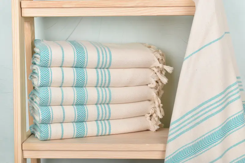 Bachelor Bachelorette Party Favors, Bachelorette Party Gift, 70x40 Cotton Striped Towel, Unique Wedding Gift, Best Friend Gift Ideas, Gifts For Him - 2