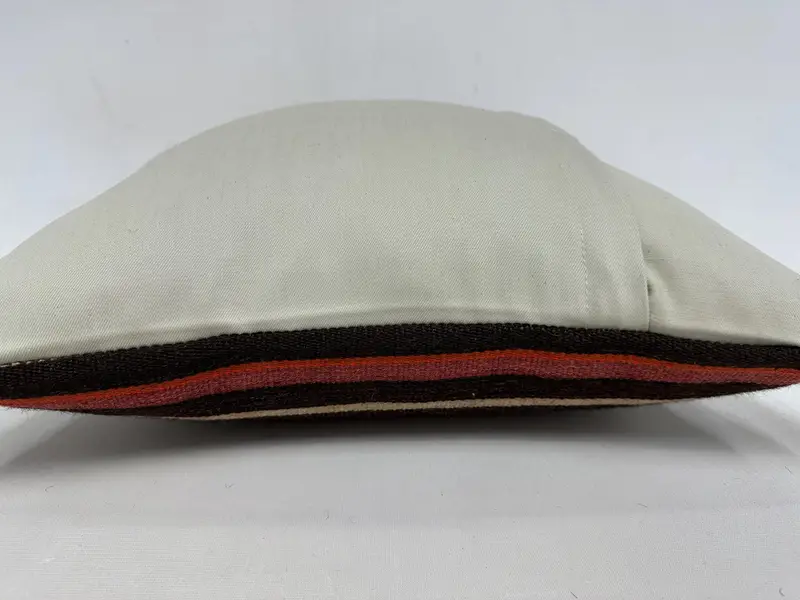 Kissen für Sofa, neutrale Kissenbedeckung, Boho -Kissen, 20x20 Braunes Kissengehäuse, Kissen, helles Kissengehäuse, ethnisches Kilimteppichkissen Kissen - 7