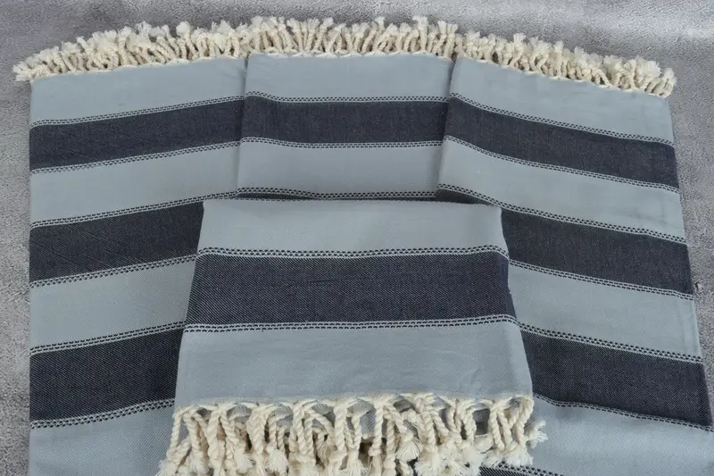 68x36 Cotton Striped Towel, Valentines Day Gift Idea, Best Beach Towel, Quick-dry peshtemal, Gift For The Home Decor, Turkish Towel Beach - 4