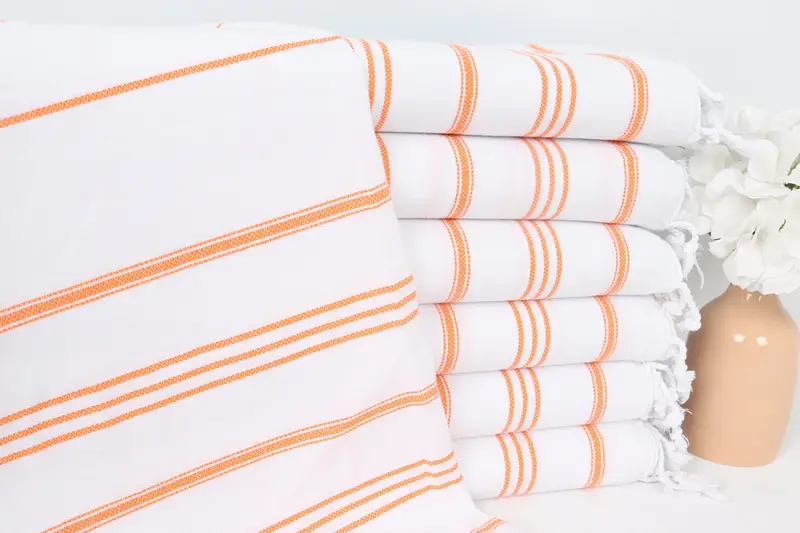 Bulk Order Towel, 40x24 Cotton Striped Towel, Wedding Gift, Gift For Her, Wedding Favors, Best Wedding Gift, Monogram Dish Towel, Kitchen Towel - 1