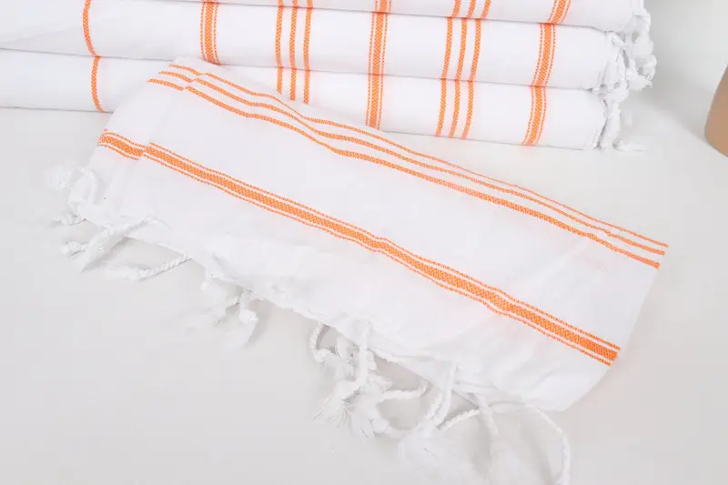 Bulk Order Towel, 40x24 Cotton Striped Towel, Wedding Gift, Gift For Her, Wedding Favors, Best Wedding Gift, Monogram Dish Towel, Kitchen Towel - 4
