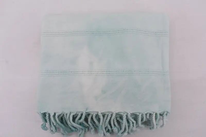 Absorbent Turkish towel, Turkish Towel USA, Best Beach Towel, 64x38 Cotton Striped Tie Dye Towel, Scarf Towel, Unique Gift, Bachelorette Beach Towel - 8