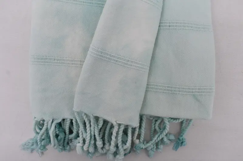 Absorbent Turkish towel, Turkish Towel USA, Best Beach Towel, 64x38 Cotton Striped Tie Dye Towel, Scarf Towel, Unique Gift, Bachelorette Beach Towel - 5