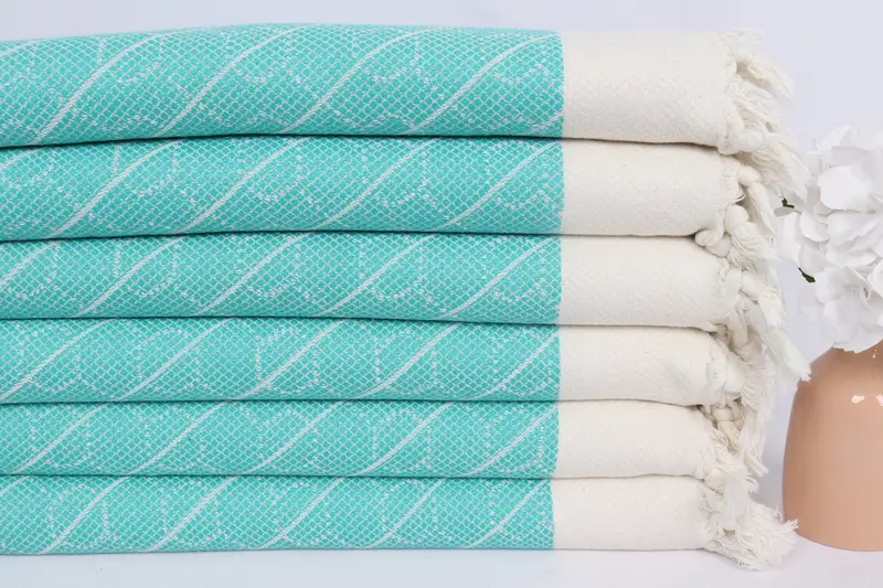 Personalized Kitchen Towel, Bachelorette Party Gifts, Monogrammed Hand Towel, 36x18 Cotton Geometric Towel, Bridesmaid Gift, Monogram Kitchen Towel - 3