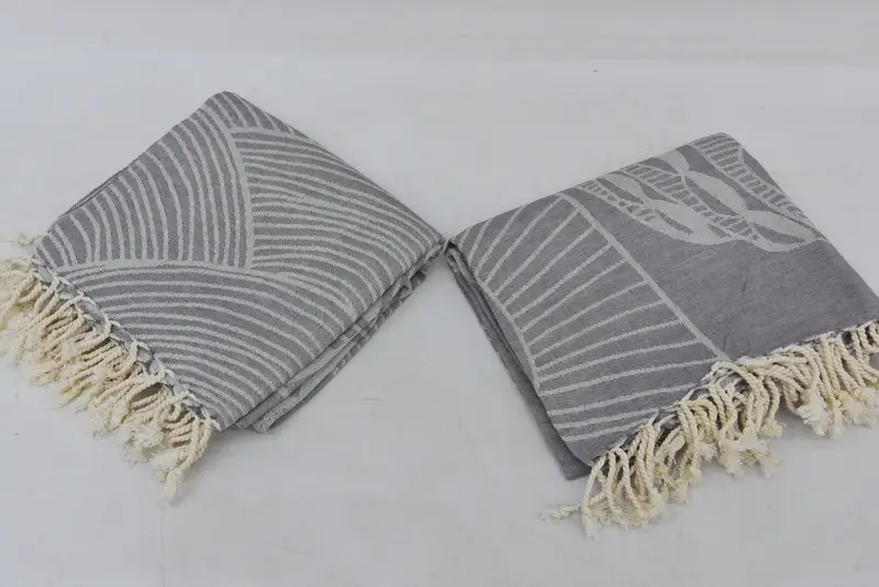 Gift Boxes Towel, 68x40 Cotton Striped Design Towel, Girls Weekend Getaways Ideas, Wedding Gift, Embroidered Towel, Bachelorette Party Decorations - 5