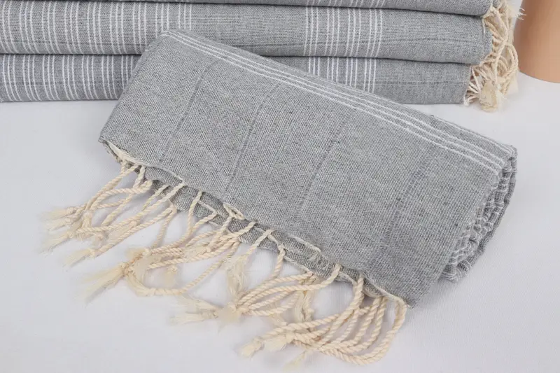 Yoga Towel, Best Wedding Gift, Custom Gift, Turkish Towel Beach, 70x40 Cotton Striped Towel, Home Decor Towel, Custom Wedding Gift, Kids Beach Towel - 4