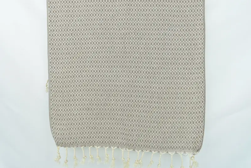 Wedding Day Gift For Bride, Turkish Towel Hand Towel, Personalized Kitchen Towel, Kitchen Towel, 40x20 Cotton Diamond Towel, Summer Towel - 8