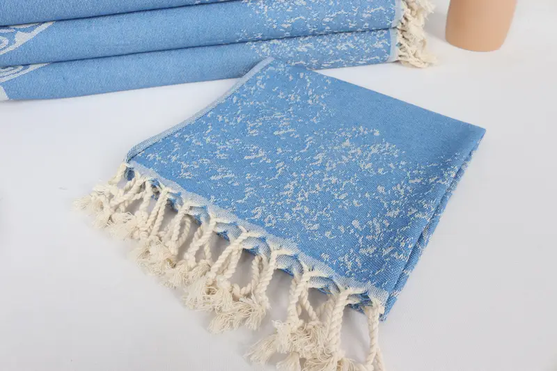 36x18 Cotton Carretta Patterned Towel, Small Bath Towels, Bridesmaid Gifts, Bridal Shower Gift, Turkish Tea Towel, Bridesmaid Gift Towel - 6