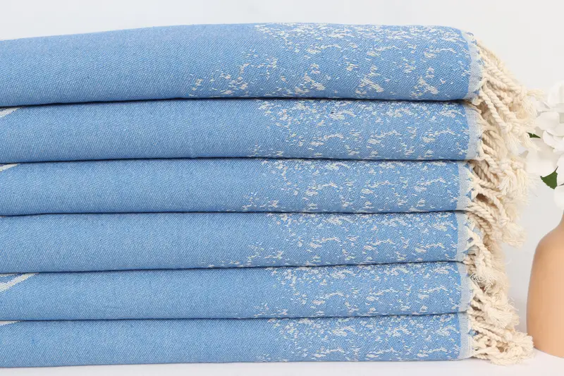 36x18 Cotton Carretta Patterned Towel, Small Bath Towels, Bridesmaid Gifts, Bridal Shower Gift, Turkish Tea Towel, Bridesmaid Gift Towel - 4