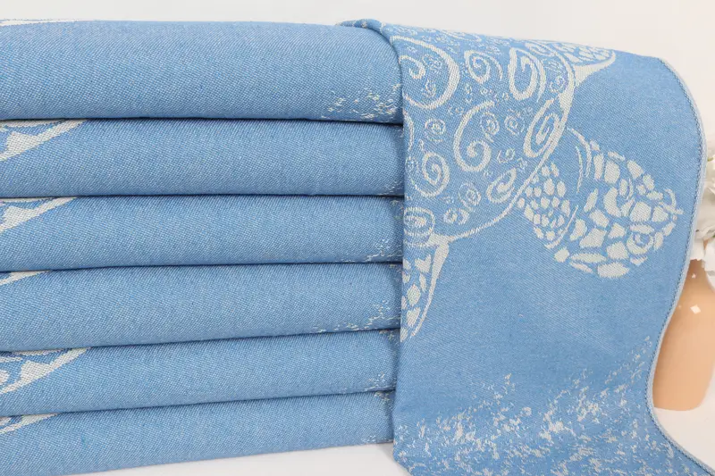 36x18 Cotton Carretta Patterned Towel, Small Bath Towels, Bridesmaid Gifts, Bridal Shower Gift, Turkish Tea Towel, Bridesmaid Gift Towel - 3