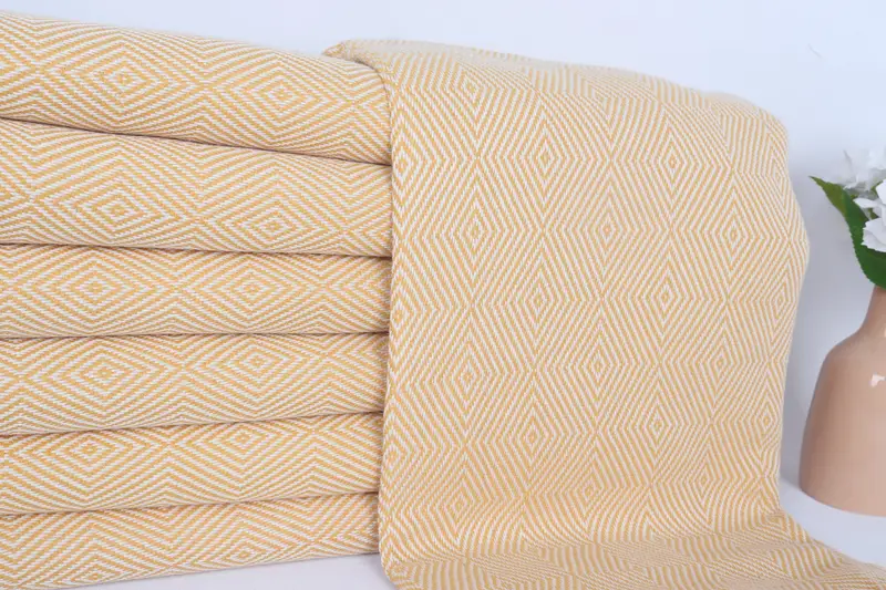Summer Towel, Turkish Beach Towel Personalized, Wedding For Favor, 74x40 Cotton Diamond Towel, Thin towel, Custom Towel, Lightweight Turkish towel - 2