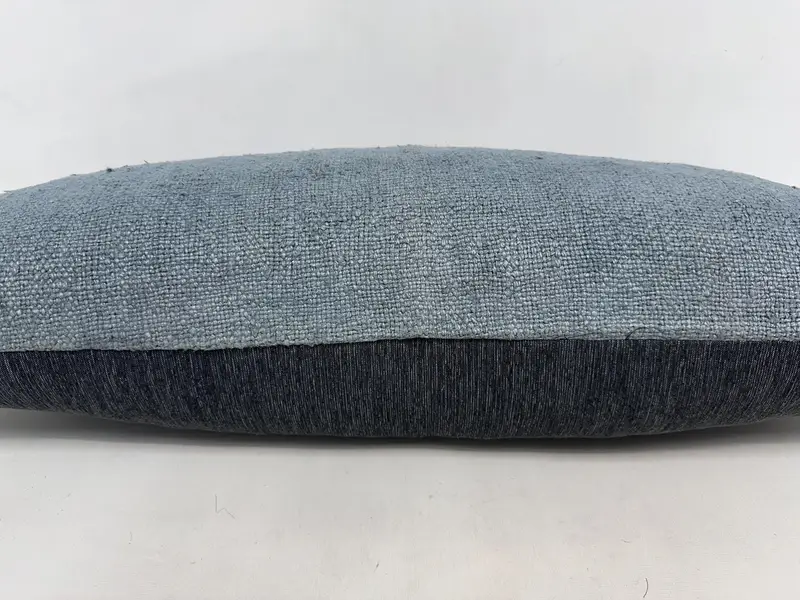 Traditional Pillow, Office Chair Pillow Sham, Kilim Pillow, Garden Cushion, Gift Pillow, Pillow Cover, 16x36 Gray Pillow, Kilim Cushion Sham - 5