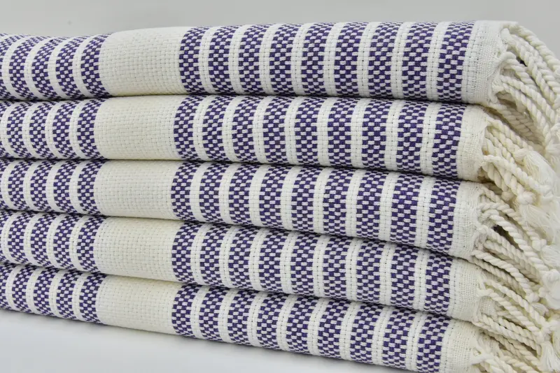 Bachelorette Favors Beach, Absorbent Turkish towel, Cotton towel, Custom Beach Towel, Wedding Day Gift For Bride, 70x40 Cotton Striped Towel - 2