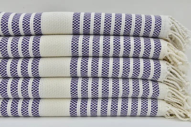 Bachelorette Favors Beach, Absorbent Turkish towel, Cotton towel, Custom Beach Towel, Wedding Day Gift For Bride, 70x40 Cotton Striped Towel - 1