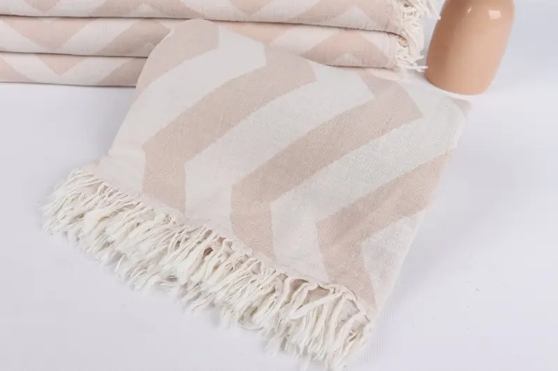 Beach Towel Bulk, 70x40 Cotton Zigzag Design Towel, Absorbent Turkish towel, Best Beach Towel, Personalize Gift, Personalized Turkish Beach Towel - 5