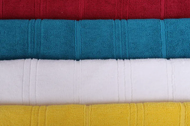 40x18 Cotton Striped Terry Towel, Wedding Favors, Kitchen Towel, Summer Gift, Wedding Anniversary Gift, Bachelorette Favor, Monogrammed Hand Towel - 3