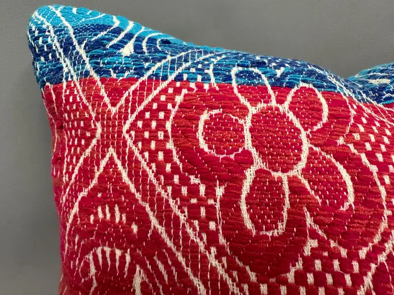 20x20 Red Pillow, Kilim Cushion Sham, Pillow Sham, Antique Pillows, Decorative Throw Cushion Case, Vintage Kilim Pillow, Comfy Throw Cushion Cover - 5