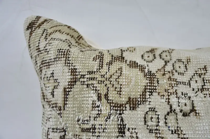 Cushion, Gift Pillow, 32x32 Beige Cushion, Decorative Throw Cushion Cover, Ethnical Kilim Rug Pillow, Kilim Cushion Sham, Hippie Throw Cushion Case - 2
