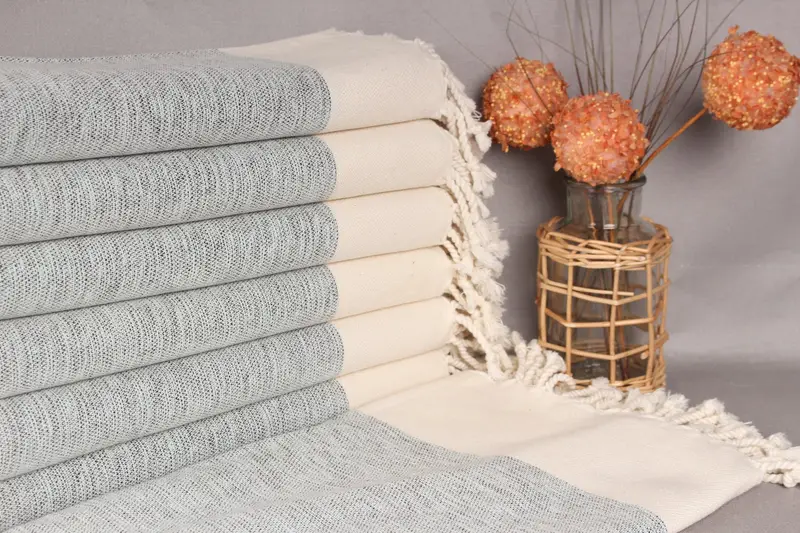 64x40 Cotton Flat Towel, Bachelor Towel, Quick-dry towel, Luxury Turkish Bath Towel, House Warming Gift, Monogram Turkish Towel, Personalized Gift - 1