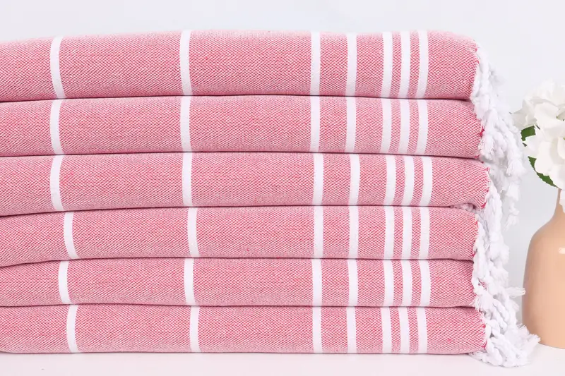 Personalized Gift, Turkish Tea Towel, Monogram Towels, Turkish Hand Towel, Bachelor Towel, Bachelorette Party Favor, 38x18 Cotton Striped Towel - 3
