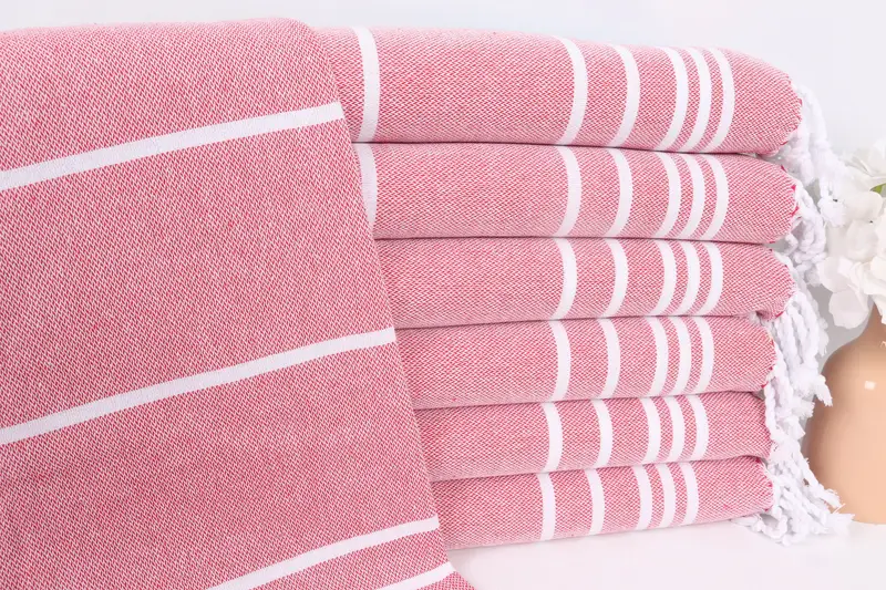 Personalized Gift, Turkish Tea Towel, Monogram Towels, Turkish Hand Towel, Bachelor Towel, Bachelorette Party Favor, 38x18 Cotton Striped Towel - 1