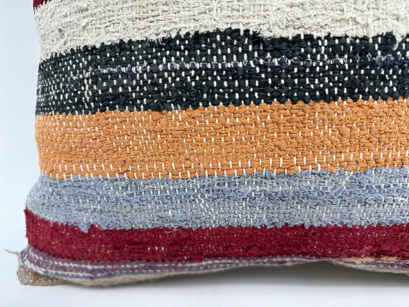 Antique Pillows, Cushion, Boho Pillow Sham Cover, Vintage Pillow, Sofa Bolster Pillow Cover, Luxury Cushion Case, 20x20 White Pillow - 2