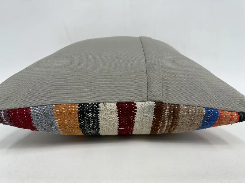 Antique Pillows, Cushion, Boho Pillow Sham Cover, Vintage Pillow, Sofa Bolster Pillow Cover, Luxury Cushion Case, 20x20 White Pillow - 7