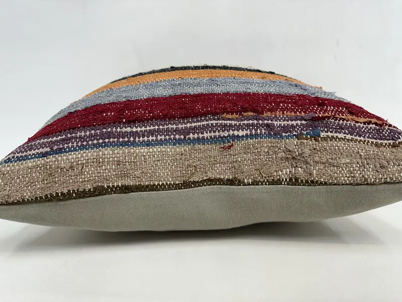 Antique Pillows, Cushion, Boho Pillow Sham Cover, Vintage Pillow, Sofa Bolster Pillow Cover, Luxury Cushion Case, 20x20 White Pillow - 5