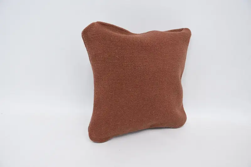 12x12 Red Pillow, Pattern Throw Cushion Cover, Turkish Kilim Pillow, Kilim Cushion Sham, Cushion Case, Garden Cushion Case, Home Decor Pillow - 3