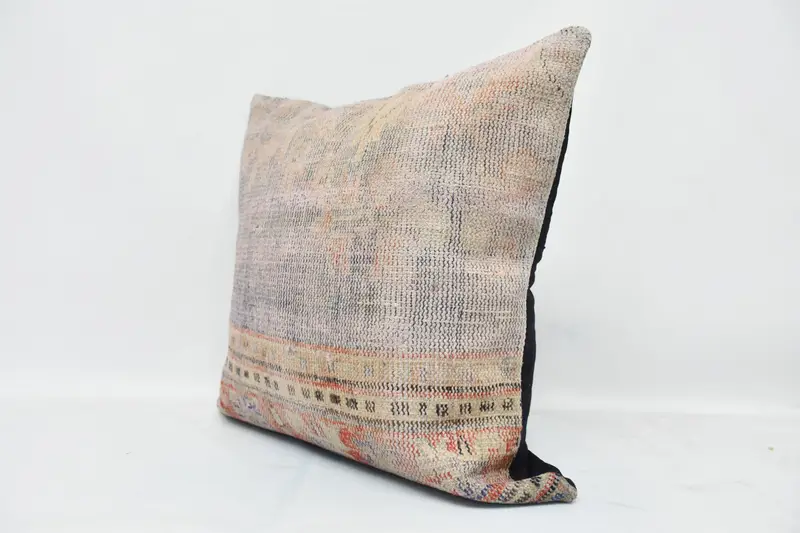 28x28 Beige Cushion Case, Vintage Kilim Pillow, Kilim Cushion Sham, Wholesale Cushion Cover, Boho Pillow Sham Cover, Pillow Sham - 4