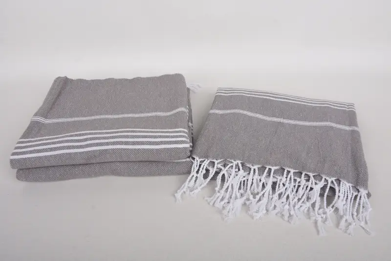 Bachelorette Party Gifts, Oversized Beach Towel, Luxury towel, Custom Wedding Towel, Baby Boy Gift, 70x40 Cotton Striped Towel, Housewarming Gift - 7