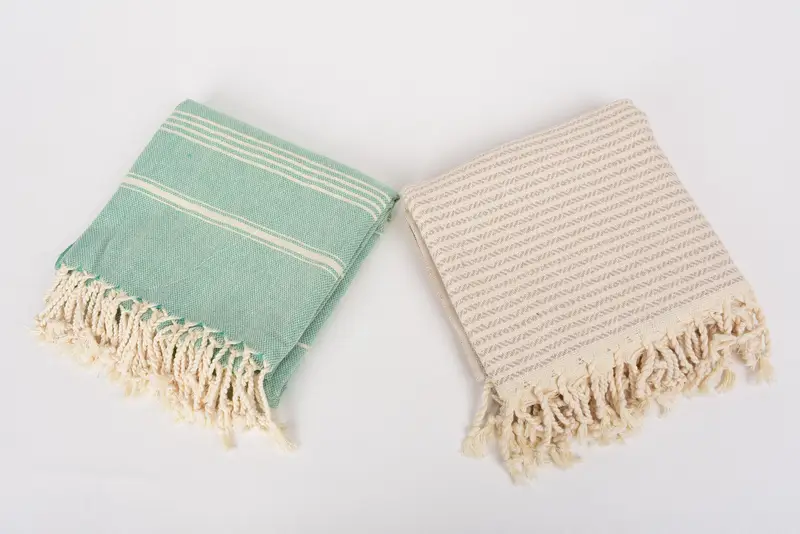 Bridal Shower Gifts, Cotton towel, Wedding Favors, Pool Towels, Personalized Bridesmaid Gift, Handwoven Turkish Towel, 70x40 Cotton Set of 10 Towel - 6