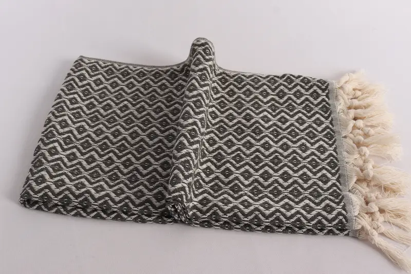 Regalo de dama de honor, paño de cocina personalizado, regalo personalizado, toalla de mano de monograma, toalla de diamante de algodón 36x18, regalo de dama de honor, toalla de invitados - 6