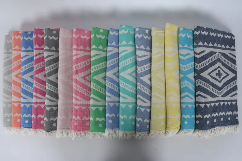 Turkish Towel Monogram, Organic Beach Towel, Custom Gift, 70x36 Cotton Plus Design Towel, Bridesmaid Gift Towel, Turkish Towel USA, Handmade Gift - 3