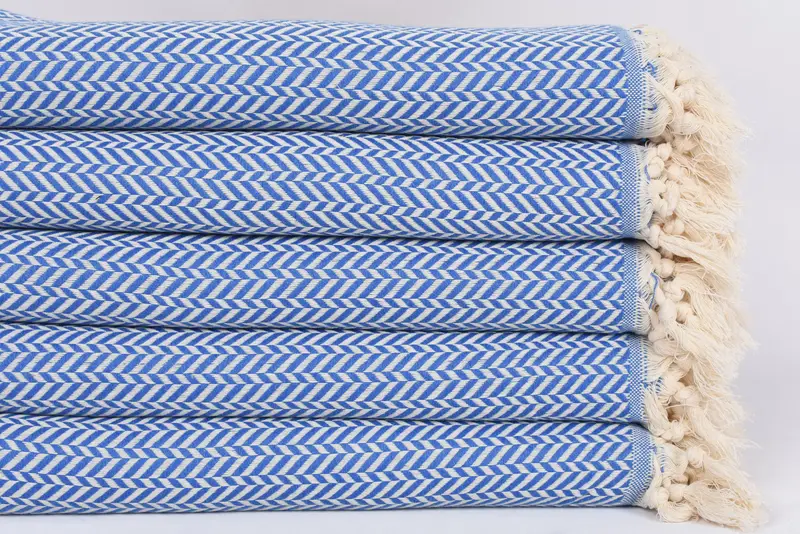 Wedding Gifts Towel, Organic Towel, 70x40 Cotton Chevron Towel, Bachelorette Party Favors Beach, Embroidery Towel, Wedding Gift, Personalized Gifts - 3