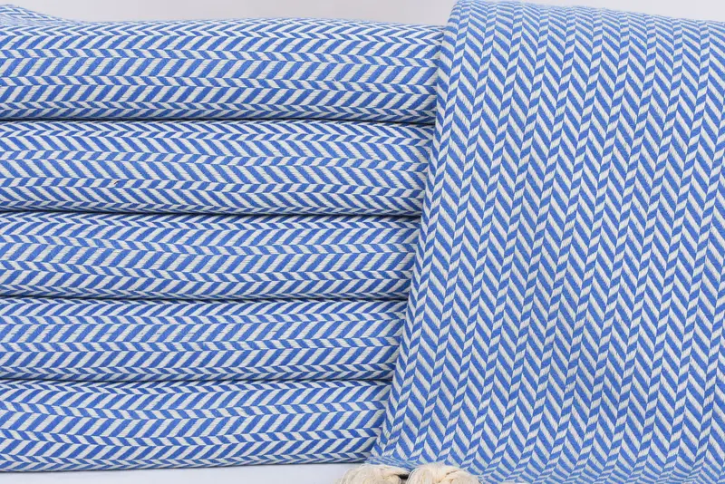 Wedding Gifts Towel, Organic Towel, 70x40 Cotton Chevron Towel, Bachelorette Party Favors Beach, Embroidery Towel, Wedding Gift, Personalized Gifts - 2
