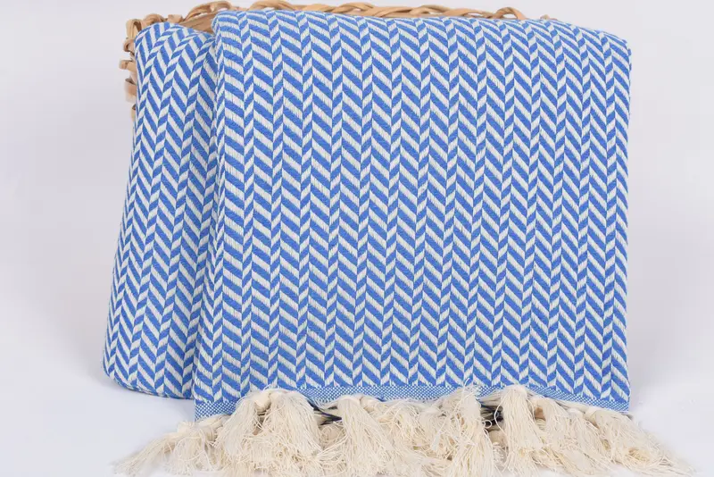 Wedding Gifts Towel, Organic Towel, 70x40 Cotton Chevron Towel, Bachelorette Party Favors Beach, Embroidery Towel, Wedding Gift, Personalized Gifts - 5