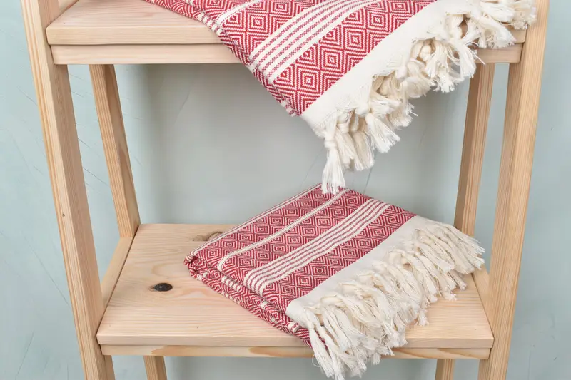 Towel With Name, Embroidered Beach Towel, Cotton towel, Gift For Coworker, 70x38 Cotton Diamond Towel, Monogrammed Beach Towel, Sand-free towel - 5