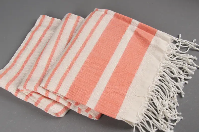 Spa Towel, Soft towel, 70x40 Cotton Striped Towel, Bachelorette Party Favors, Sand-resistant towel, Handwoven Turkish bath towel, House Warming Gift - 7
