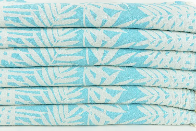 64x40 Cotton Floral Patterned Towel, Yoga Towel, Pool Towels, Bathroom Towel, Turkish hand towel, Monogram Turkish Towel, Lightweight Turkish towel - 2
