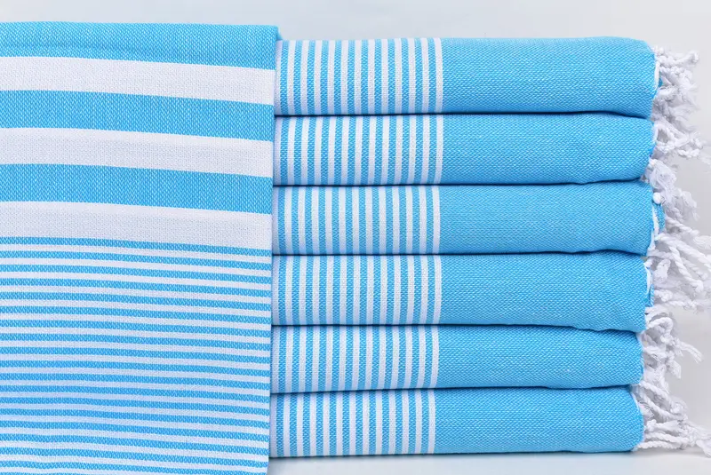 Bachelorette Party Decorations, 70x40 Cotton Striped Towel, Bachelorette Party Gift, Bridal Shower Gifts, Pool Towels, Lightweight Turkish towel - 1