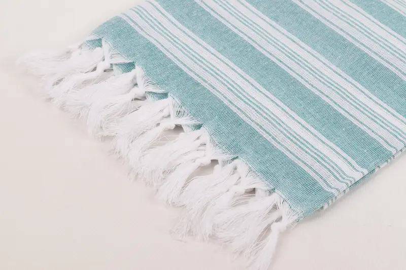 Gym Towel, Lightweight towel, Valentines Day Gift, Organic Cotton Towel, 70x40 Cotton Striped Towel, Bachelorette Party Decorations, Wedding Gift - 7