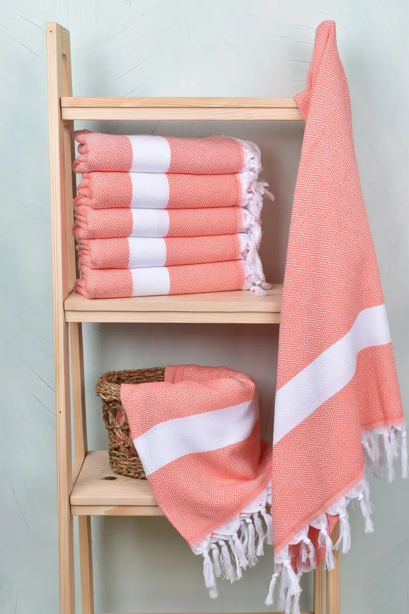 Bachelorette Towel, Organic towel, Gifts For Him, Florida Bachelorette Party Favors, Birthday Gift, Bridal Shower Favors, 70x40 Cotton Diamond Towel - 3