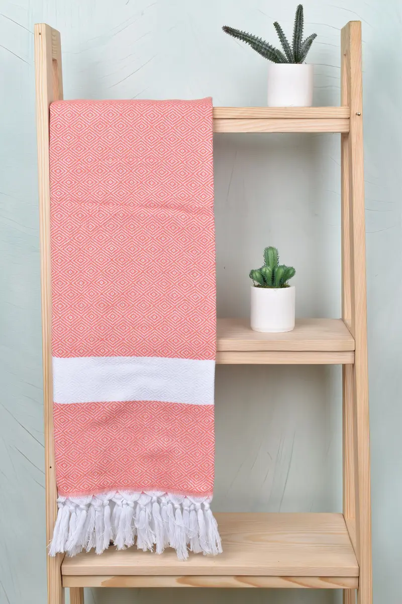 Bachelorette Towel, Organic towel, Gifts For Him, Florida Bachelorette Party Favors, Birthday Gift, Bridal Shower Favors, 70x40 Cotton Diamond Towel - 8