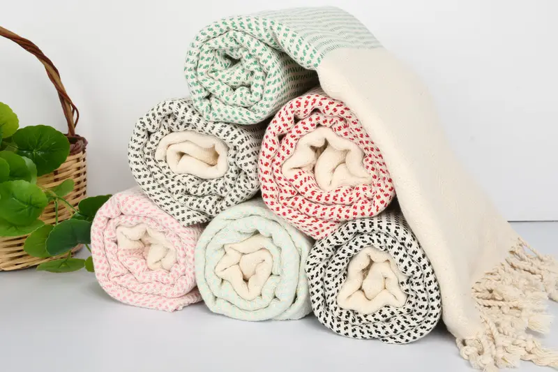 Bachelor Gifts, Xmas Gifts, Absorbent Turkish towel, Lightweight Turkish towel, Arizona Bachelorette Party Favors, 70x40 Cotton Diamond Towel - 5