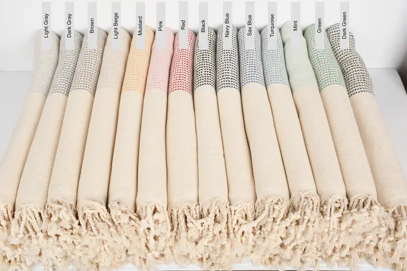 Bachelor Gifts, Xmas Gifts, Absorbent Turkish towel, Lightweight Turkish towel, Arizona Bachelorette Party Favors, 70x40 Cotton Diamond Towel - 1