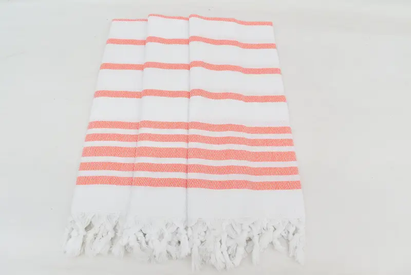 Individuelles türkisches Handtuch, personalisiertes Küchentuch, Geschenk für Mutter, Badezimmertücher, Hochzeitsgeschenk, 36x24 Baumwollfischgrätenhandtuch, Sticktuch - 7
