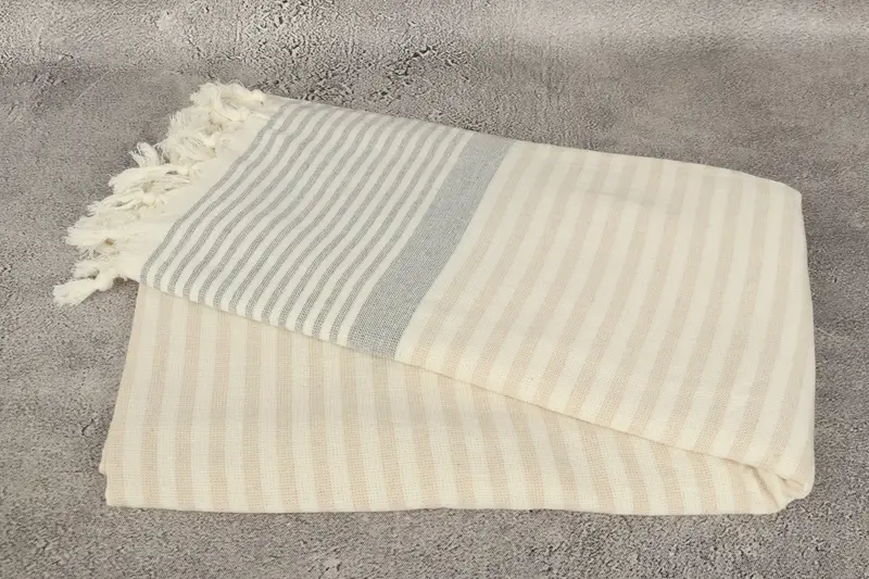 Custom Turkish Towel, Cotton towel, Travel towel, Summer Towel, Monogram Turkish Towel, 68x40 Cotton Striped Terry Towel, Spa Gift, Beach Towel Bulk - 6