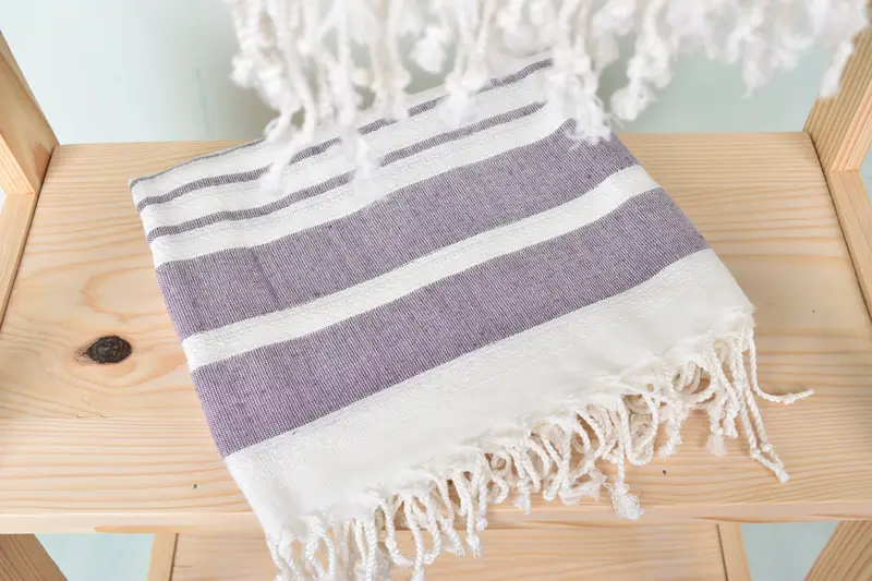 Valentines Day Gift For Her, Monogrammed Beach Towel, Employee Gifts, 70x40 Cotton Striped Towel, Bachelorette Party Decorations, Beach Towel Bulk - 5